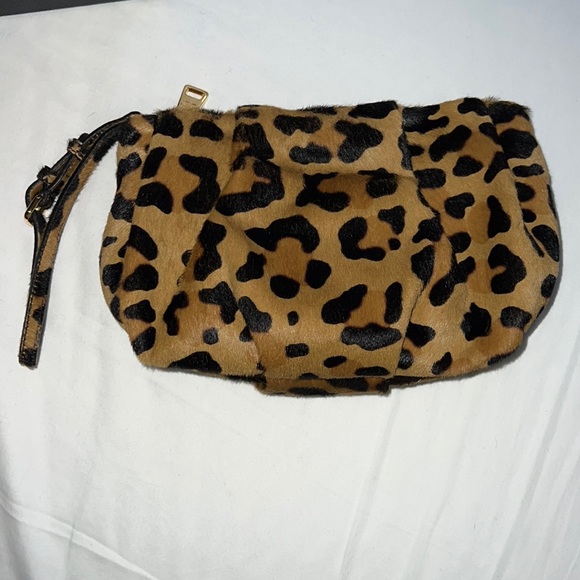 Prada Leopard Wristlet Clutch Bag - Picture 7 of 11